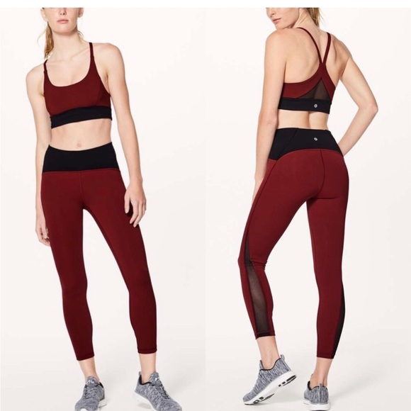 Lululemon Train Times 7/8 Pant Sz 4 In Oxidized / Black - Picture 2 of 11